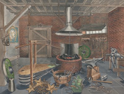 Officina del fabbro da Perkins Harnly