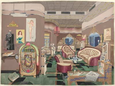 Cocktail Lounge, 1946 da Perkins Harnly