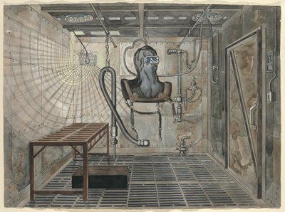 Camera di sabbiatura interna, 1935 da Perkins Harnly
