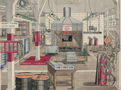 Vasca di Laccatura Giapponese, 1946 da Perkins Harnly