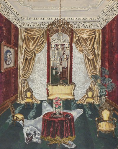 Salotto di casa di città da Perkins Harnly