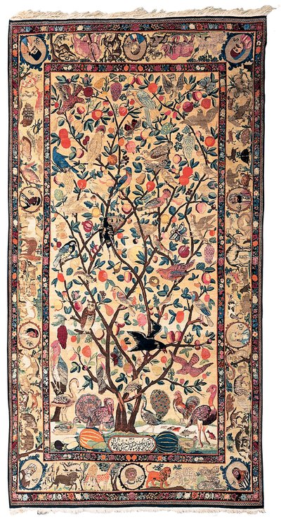Un bel tappeto Kirman, 1898-99 da Persian School