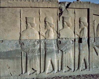 Guardia imperiale. Bassorilievi della scala orientale dell