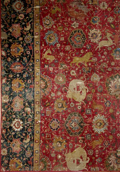 Artigianato iraniano: tappeti persiani, Parigi, arti decorative da Persian School