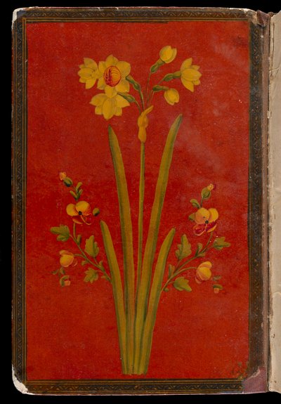 Khamsa (Quintetto) di Nizami (m.1209) Shiraz, Fars, probabilmente Iran, 1433-34 da Persian School