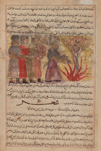 Miniatura da Kalila wa Dimna da Persian School