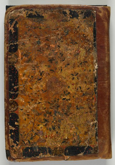 Rilegatura originale da S1986.44.1, probabilmente Tabriz, Iran, periodo Safavide, 1549-50 da Persian School