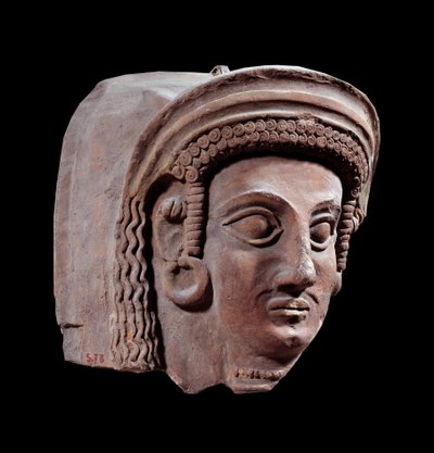 Arte persiana: frammento di sarcofago greco-fenicio da Persian School