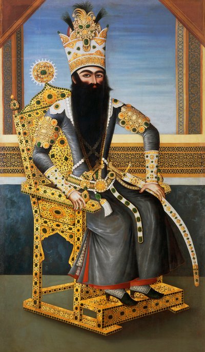 Ritratto di Fath Ali Shah (ca 1805) da Persian School