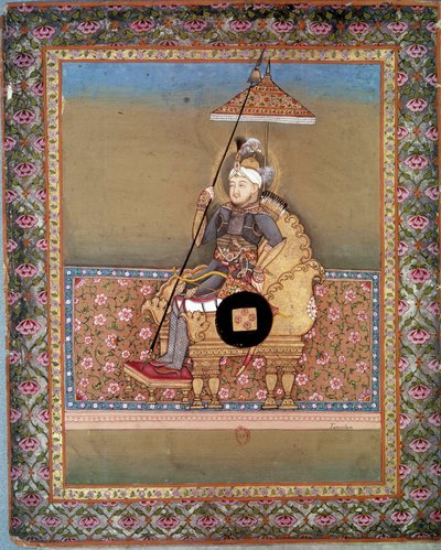Ritratto del capo mongolo Tamerlano (1336-1405) (o Timur Lang, "Timur lo zoppo") da Persian School