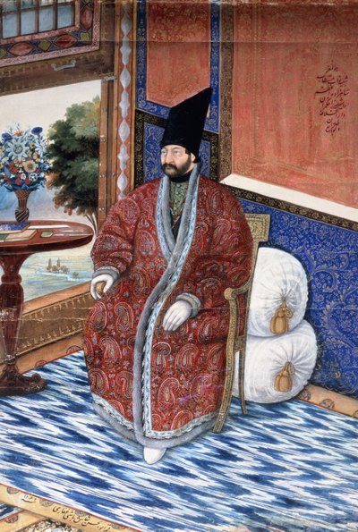 Ritratto del principe Ardshir Mirza (c.1852-3) da Persian School