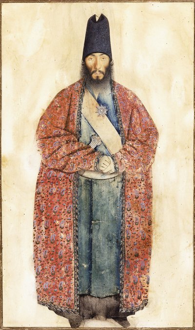 Ritratto del defunto Sam Khan Ilkhani, XIX secolo da Persian School