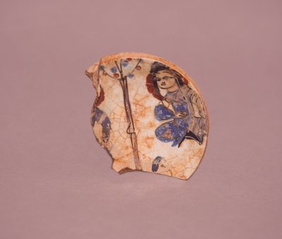 Frammento di ceramica da Persian School