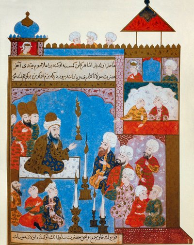 La candela di Rumi è ancora accesa, fine XVI secolo da Persian School