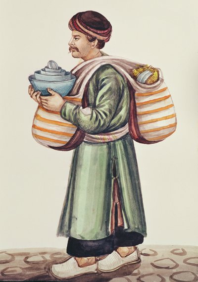 Il mercante di ceramiche da Persian School