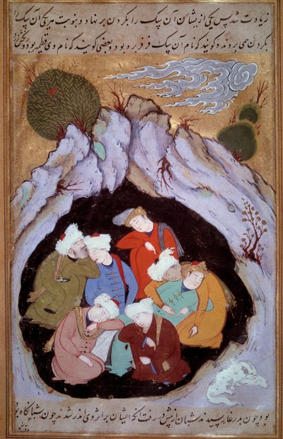 I sette dormienti di Efeso da Persian School