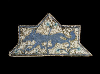 Piastrella, Iran, dinastia Il-Khanide, fine XIII-inizio XIV secolo da Persian School