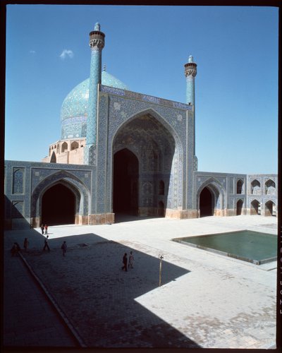 Veduta della Moschea Reale da Persian School