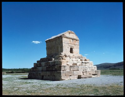 Veduta della tomba di Ciro da Persian School