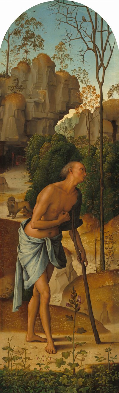 La crocifissione con la Vergine, San Giovanni, San Girolamo e Santa Maria Maddalena da Perugino