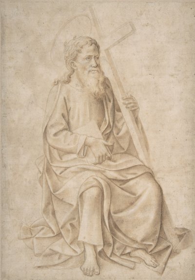 San Filippo seduto, con un libro e una croce, 1422-57 da Pesello Peselli
