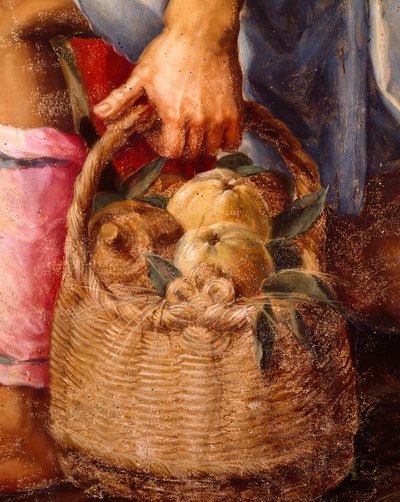 Cesto di frutta (dettaglio) da Peter (1548 1628) Candid