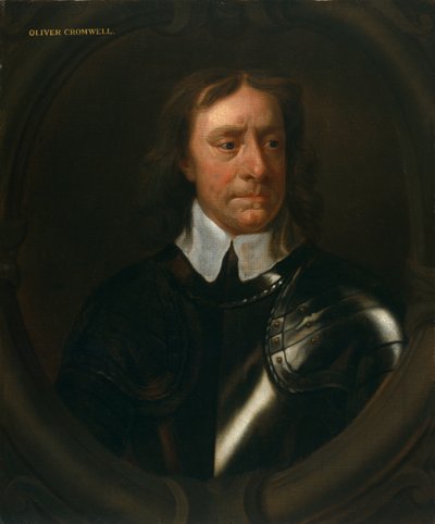 Oliver Cromwell (olio su tela) da Peter (after) Lely
