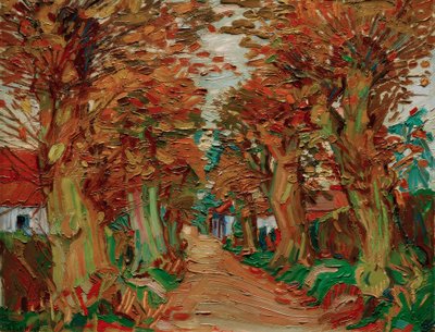 Viale dei Tigli da Peter August Böckstiegel