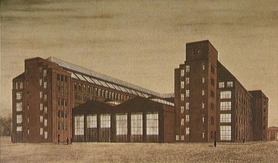 Fabbrica di alta tensione AEG, Berlino da Peter Behrens