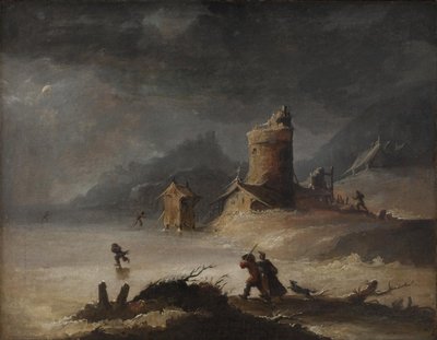 Paesaggio con pattinatori da Peter Cramer