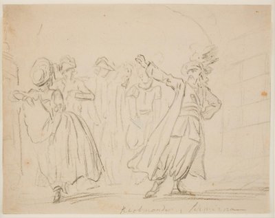 Scena da Il Mercante di Smirne da Peter Cramer