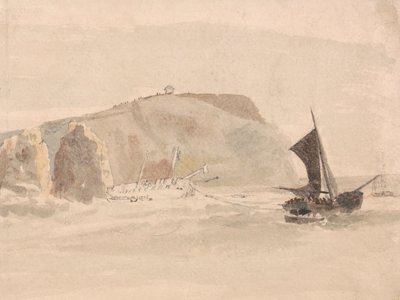 Naufragio vicino alle Needles, Isola di Wight da Peter DeWint