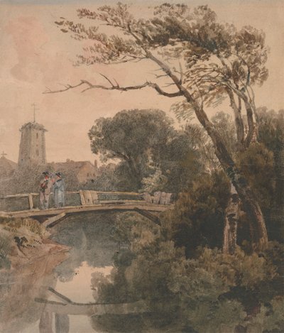 Il vecchio ponte da Peter DeWint