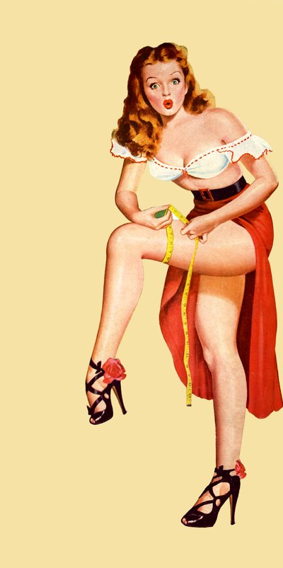 Pin-up, copertina della rivista Wink da Peter Driben