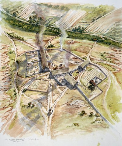 Greenshiel, Lindisfarne, Holy Island, Northumberland, IX secolo da Peter Dunn