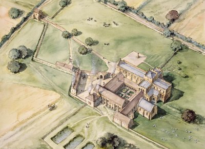 Priorato di Lanercost, Cumbria da Peter Dunn