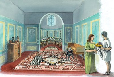 Villa romana di Lullingstone da Peter Dunn