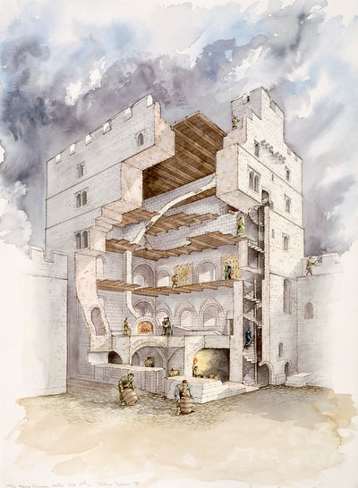 Castello di Norham da Peter Dunn