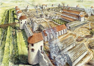 Castello di Portchester da Peter Dunn