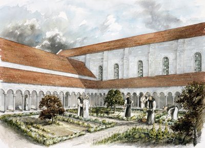 Abbazia di Rievaulx, metà del XIII secolo, c. 1990-2010 da Peter Dunn