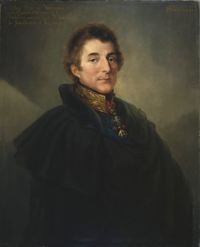 Maresciallo di campo Arthur Wellesley, KG GCB (1769-1852), 1º Duca di Wellington, 1820 da Peter Edward Stroehling