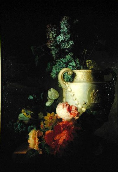 Un vaso di marmo di lillà da Peter Faes