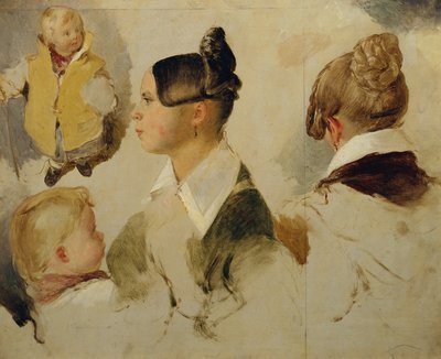 Studi figurativi da Peter Fendi