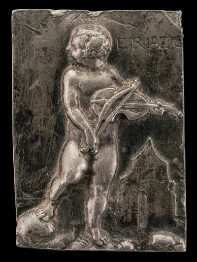 Un putto che simboleggia la Musa Erato, c. 1540 da Peter Flötner