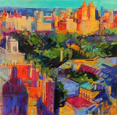 Sopra Central Park da Peter Graham (Contemporary)