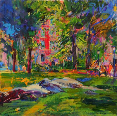 Cedar Hill, Central Park da Peter Graham (Contemporary)