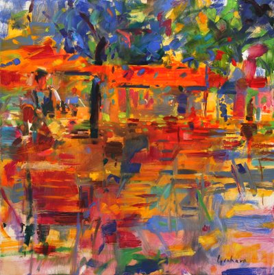 Foglie Cadenti, Parigi da Peter Graham (Contemporary)