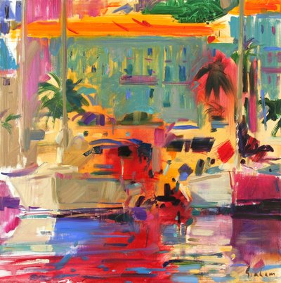 Luce del porto, 2012 da Peter Graham (Contemporary)