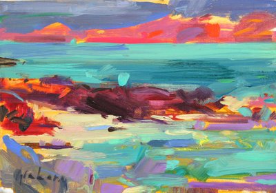 Sulla riva, Iona, 2012 da Peter Graham (Contemporary)