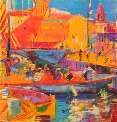 Saint Tropez a maggio 2020 da Peter Graham (Contemporary)